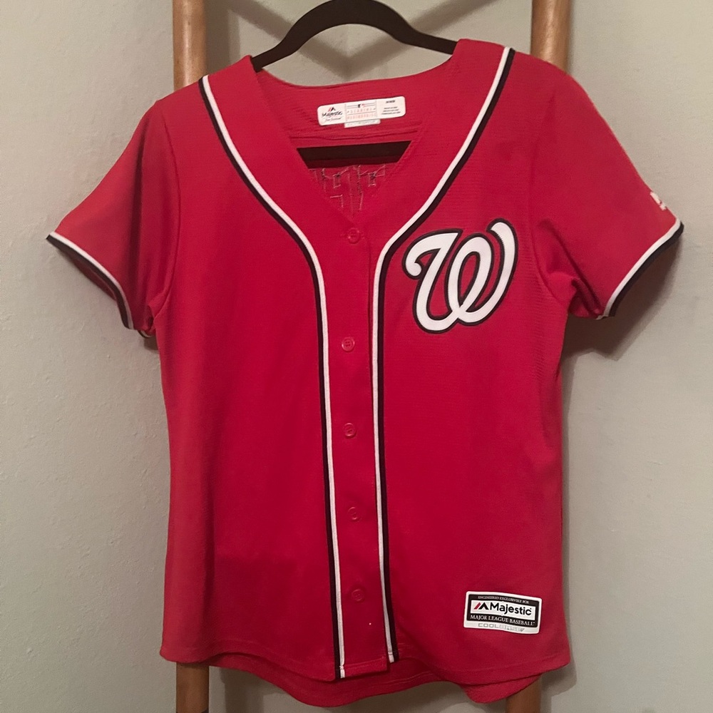 Nationals button jersey